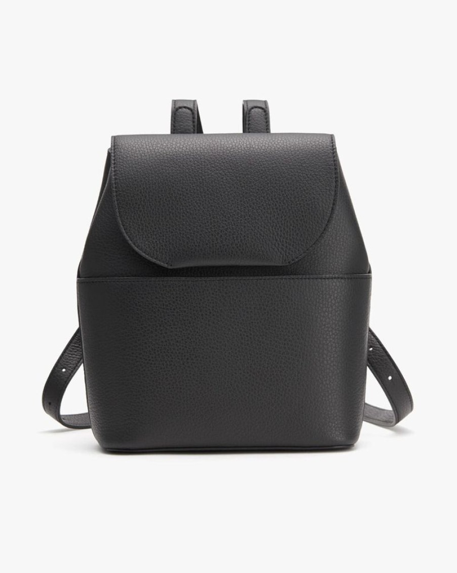 Bags Cuyana | Mini Leather Backpack Black