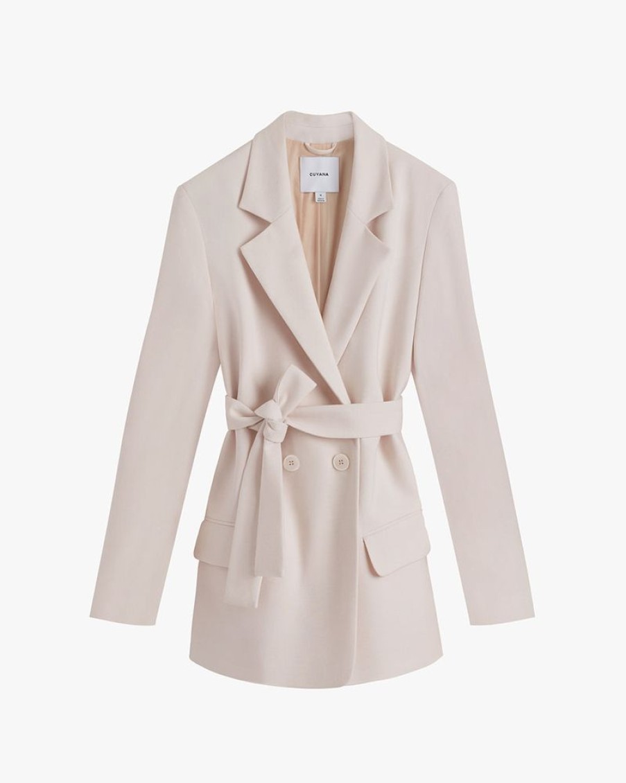 Clothing Cuyana | Relaxed Blazer Pearl