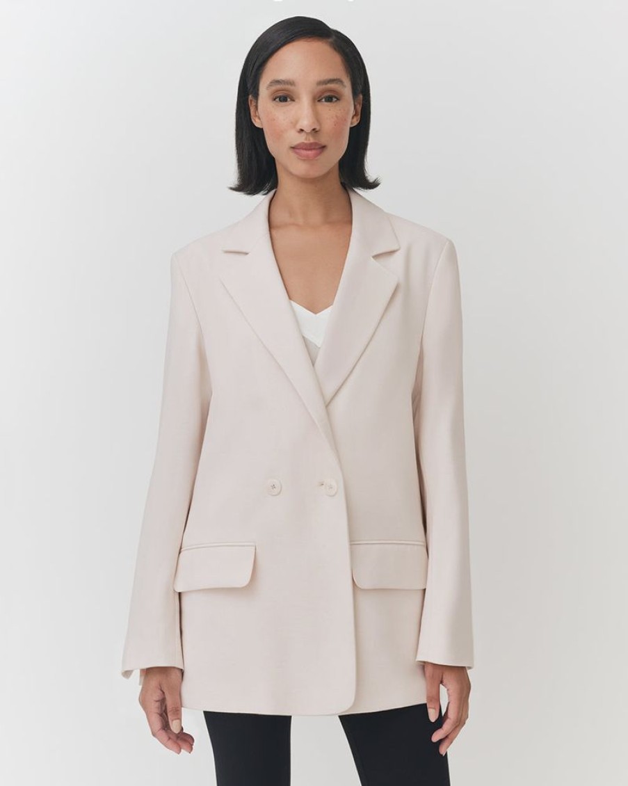 Clothing Cuyana | Relaxed Blazer Pearl