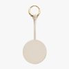 Small Leather Goods Cuyana | Circle Keychain Ecru