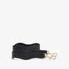 Small Leather Goods Cuyana | Wavy Strap Black / Black