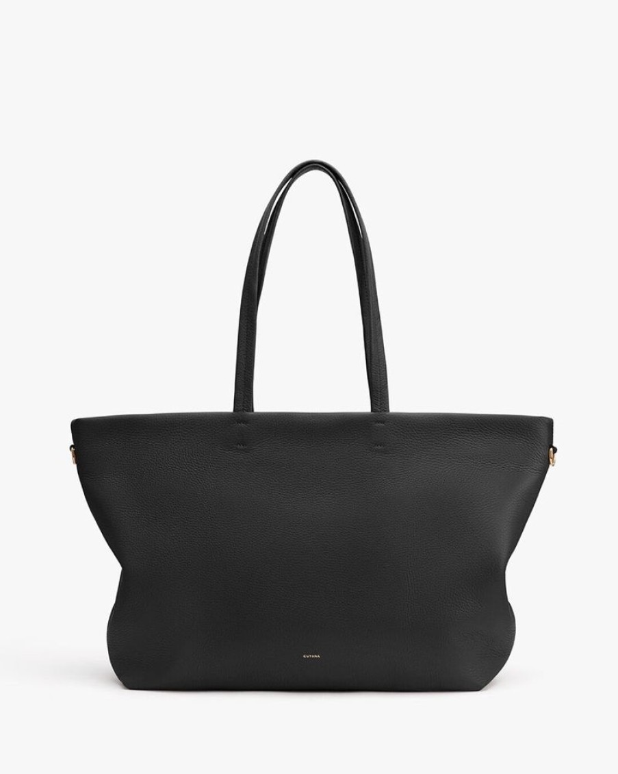 Bags Cuyana | Classic Easy Zipper Tote Black