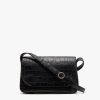 Bags Cuyana | Concertina Shoulder Bag (Croco) Black