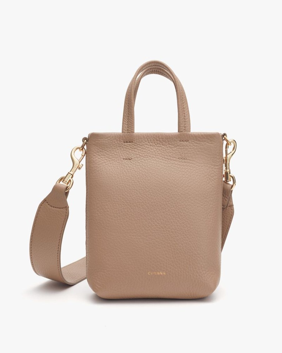 Bags Cuyana | Easy Phone Tote Cappuccino