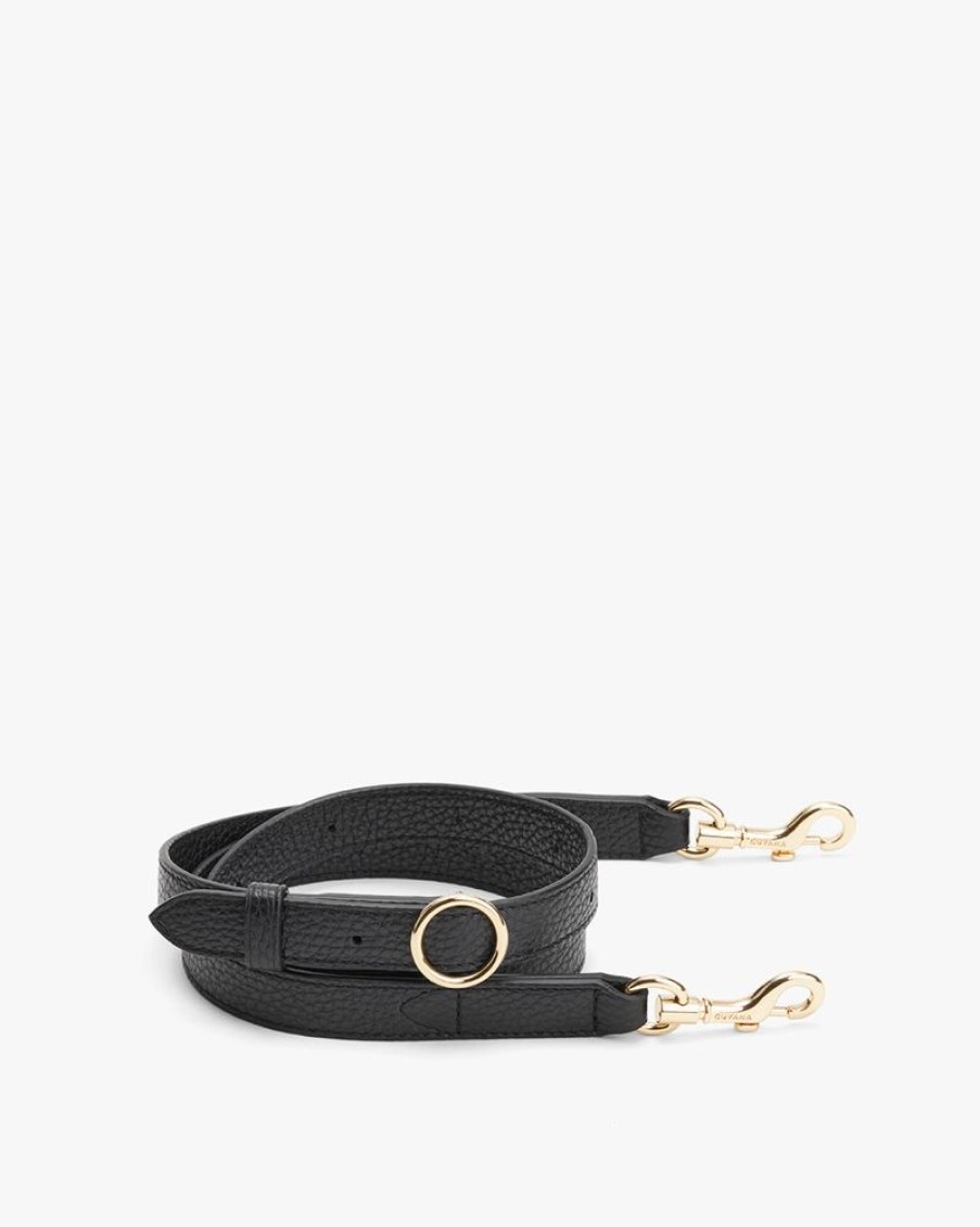 Small Leather Goods Cuyana | Adjustable Strap Black