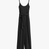 Clothing Cuyana | V-Back Jumpsuit Black