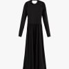 Clothing Cuyana | Open Back Mock Neck Dress Black