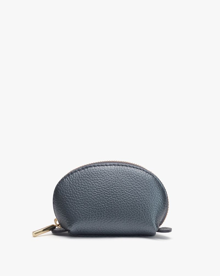 Small Leather Goods Cuyana | Mini Travel Case (Shimmer) Anthracite