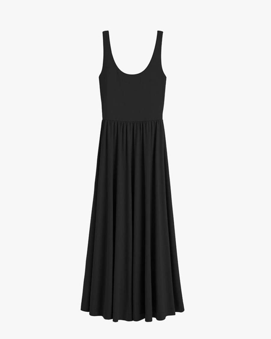 Clothing Cuyana | Scoop Neck Dress Black