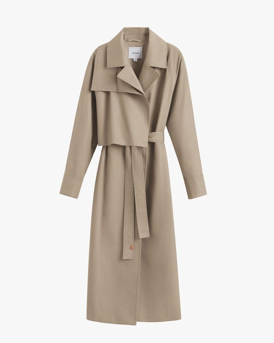 Clothing Cuyana | Relaxed Trench Dune