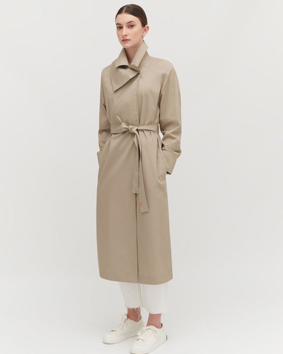 Clothing Cuyana | Relaxed Trench Dune