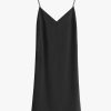 Clothing Cuyana | Silk Short Slip Dress Black