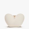 Small Leather Goods Cuyana | Mini Heart Case Ecru