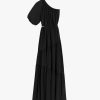 Clothing Cuyana | Gathered One Shoulder Dress Black