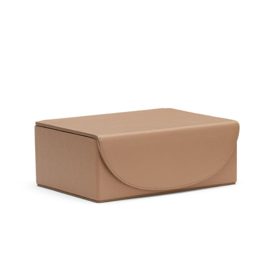 Accessories Cuyana | Leather Organizer Box Cappuccino