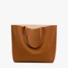 Bags Cuyana | Classic Structured Leather Tote Caramel/Blush