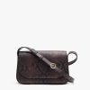 Bags Cuyana | Concertina Shoulder Bag (Snake) Dark Brown