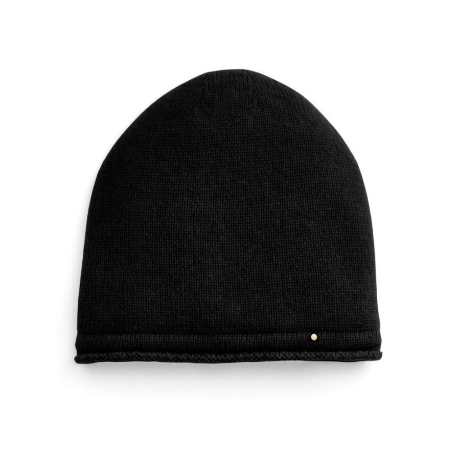 Accessories Cuyana | Single-Origin Cashmere Beanie Black