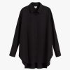 Clothing Cuyana | Poplin Oversized Shirt Black