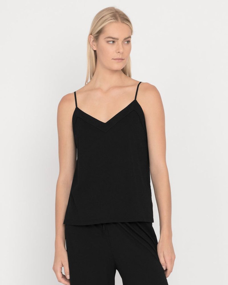 Clothing Cuyana | Organic Pima Cami Black