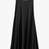 Clothing Cuyana | Washable Charmeuse Maxi Skirt Black