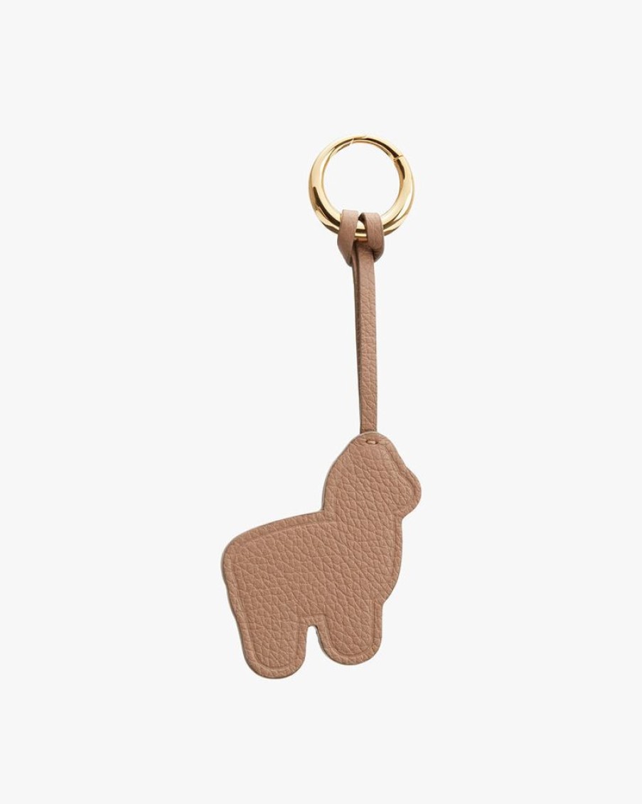 Small Leather Goods Cuyana | Alpaca Keychain Cappuccino