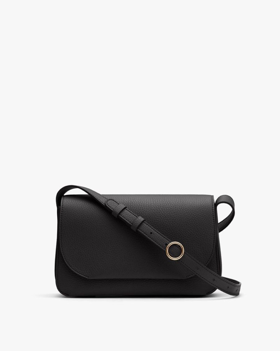 Bags Cuyana | Concertina Shoulder Bag Black