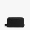 Small Leather Goods Cuyana | Mens Double Zip Toiletry Case Black