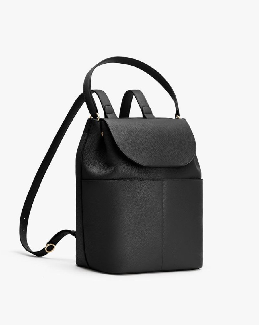 Bags Cuyana | Leather Backpack 13-Inch Black