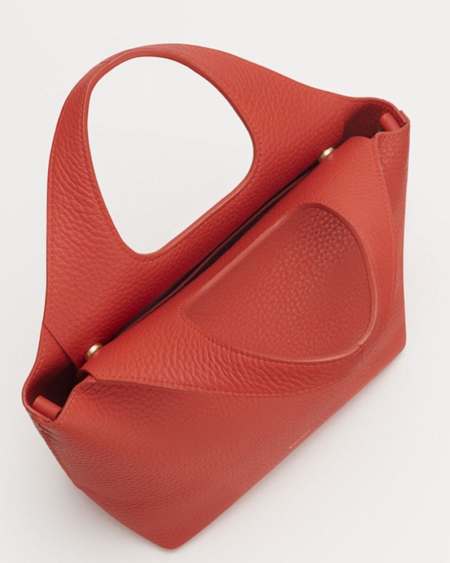 Bags Cuyana | Mini System Tote Dark Coral