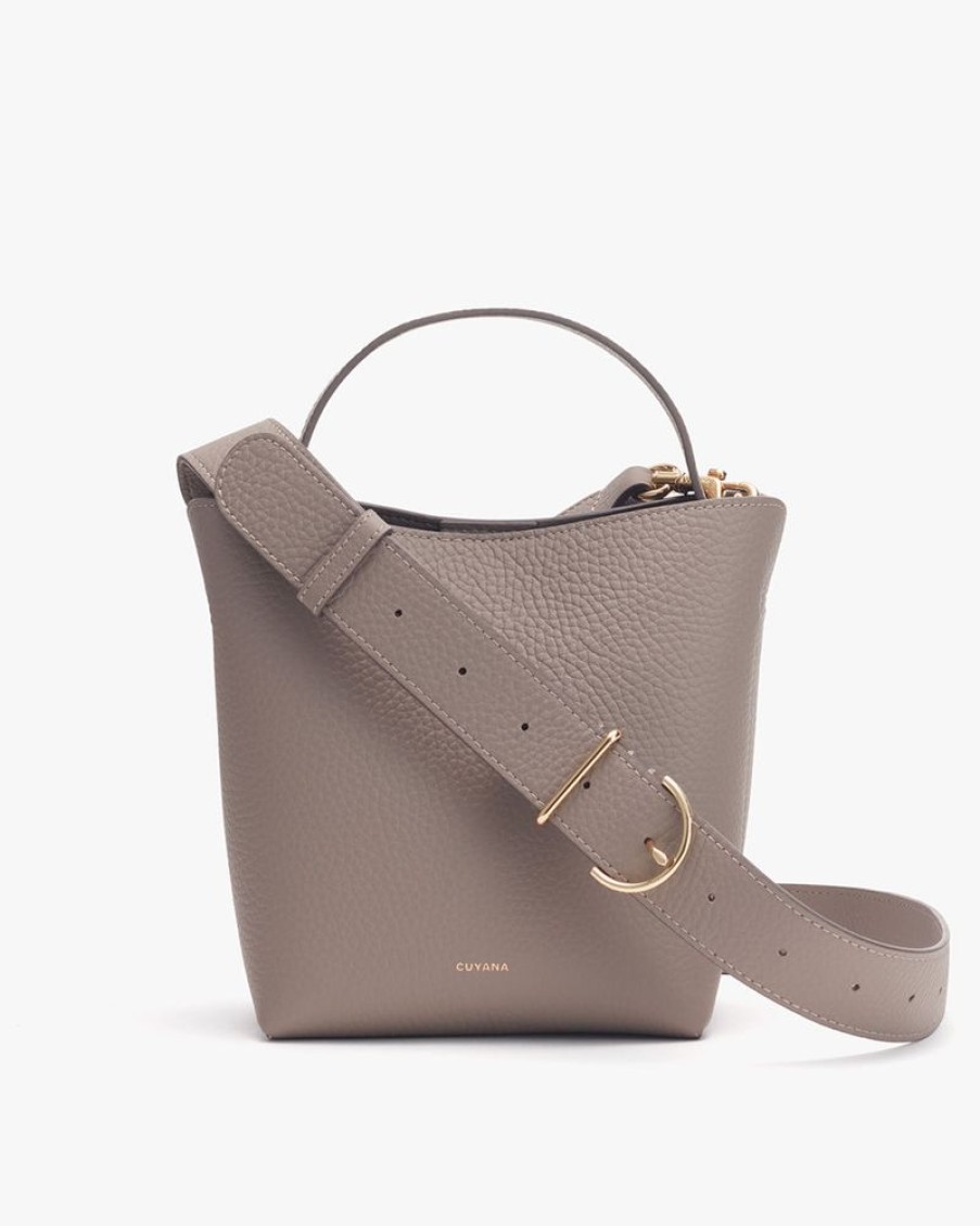 Bags Cuyana | Mini Linea Bucket Bag Clay