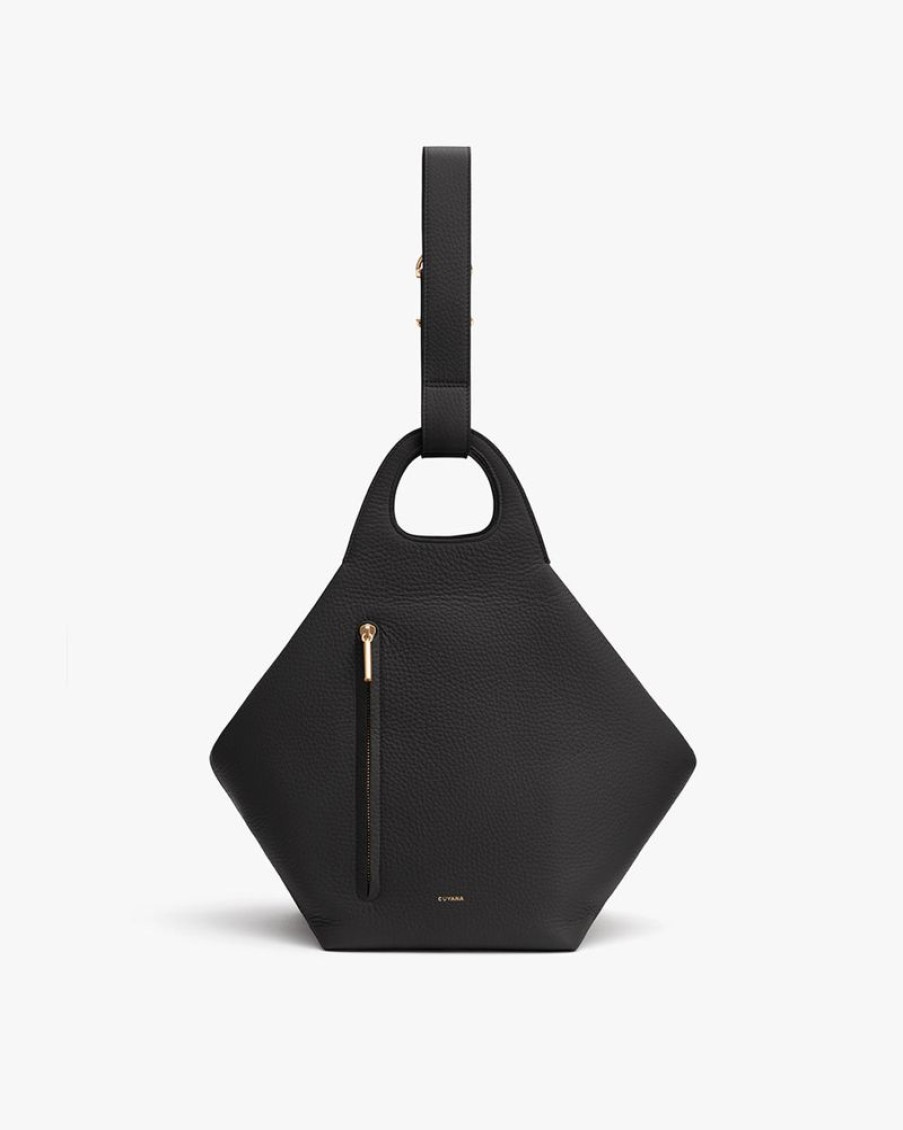 Bags Cuyana | Paloma Shoulder Bag Black