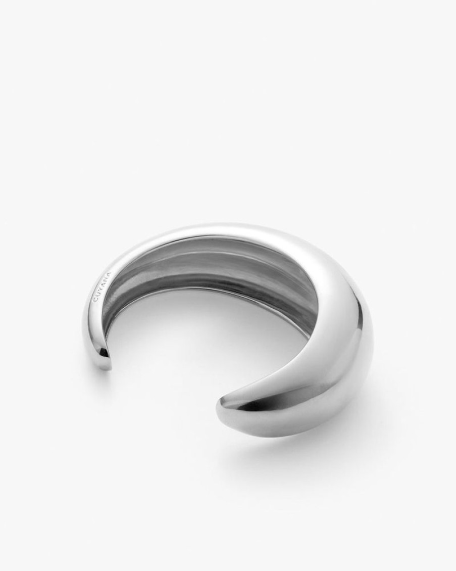 Accessories Cuyana | Sculpted Cuff Silver