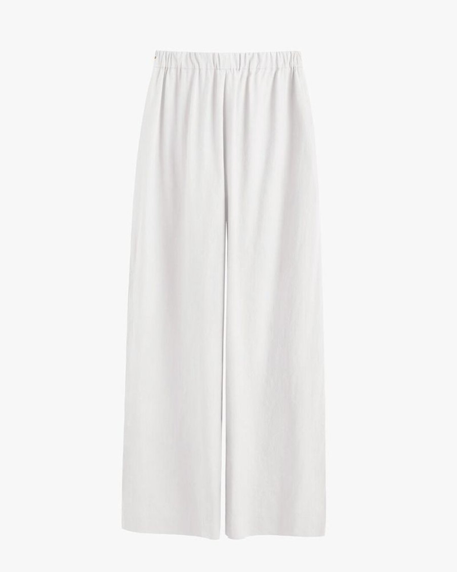 Clothing Cuyana | Linen Wide Leg Pant Ecru