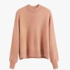 Clothing Cuyana | Single Origin Cashmere Cropped Sweater Apricot