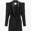 Clothing Cuyana | Draped Sleeve Blazer Black