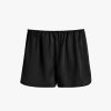 Clothing Cuyana | Washable Charmeuse Shorts Black