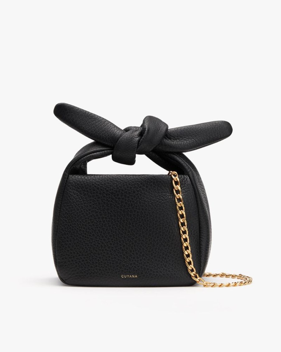 Bags Cuyana | Tiny Bow Bag Black