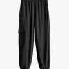 Clothing Cuyana | Washable Silk Utility Pant Black