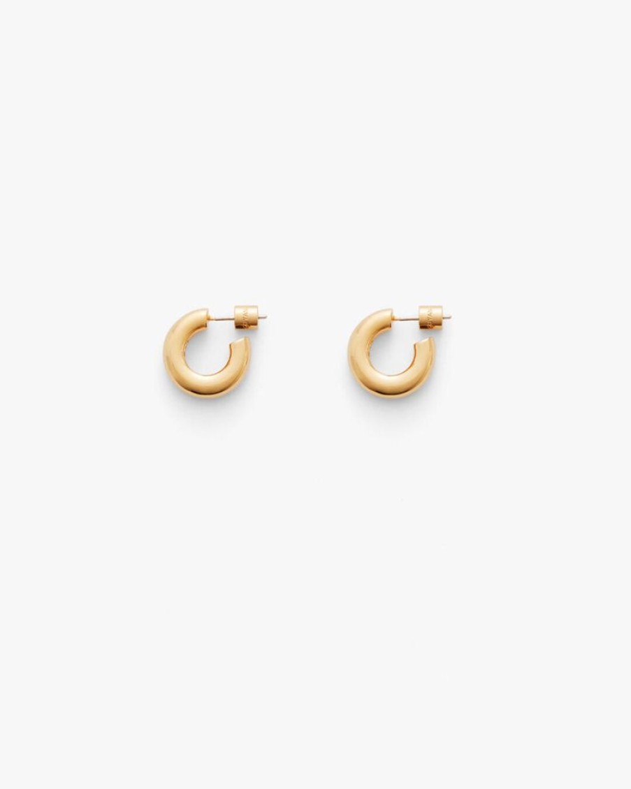 Accessories Cuyana | Mini Hoop Earrings Gold