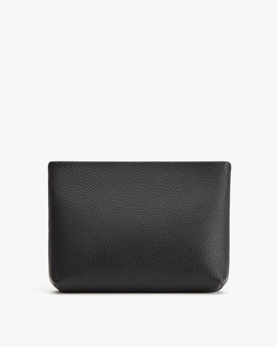 Small Leather Goods Cuyana | Mini Zipper Pouch Black